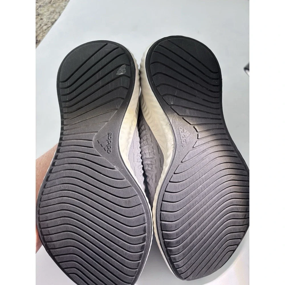 Adidas Mens Alphabounce Plus EF1229‎ Gray Running Shoes Sneakers Size 7. 3065
